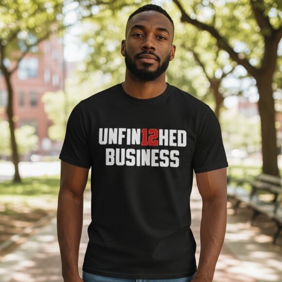 4TB GRAPHIC T-SHIRT UNFIN12HED BUSINESS - Picture 3 of 9